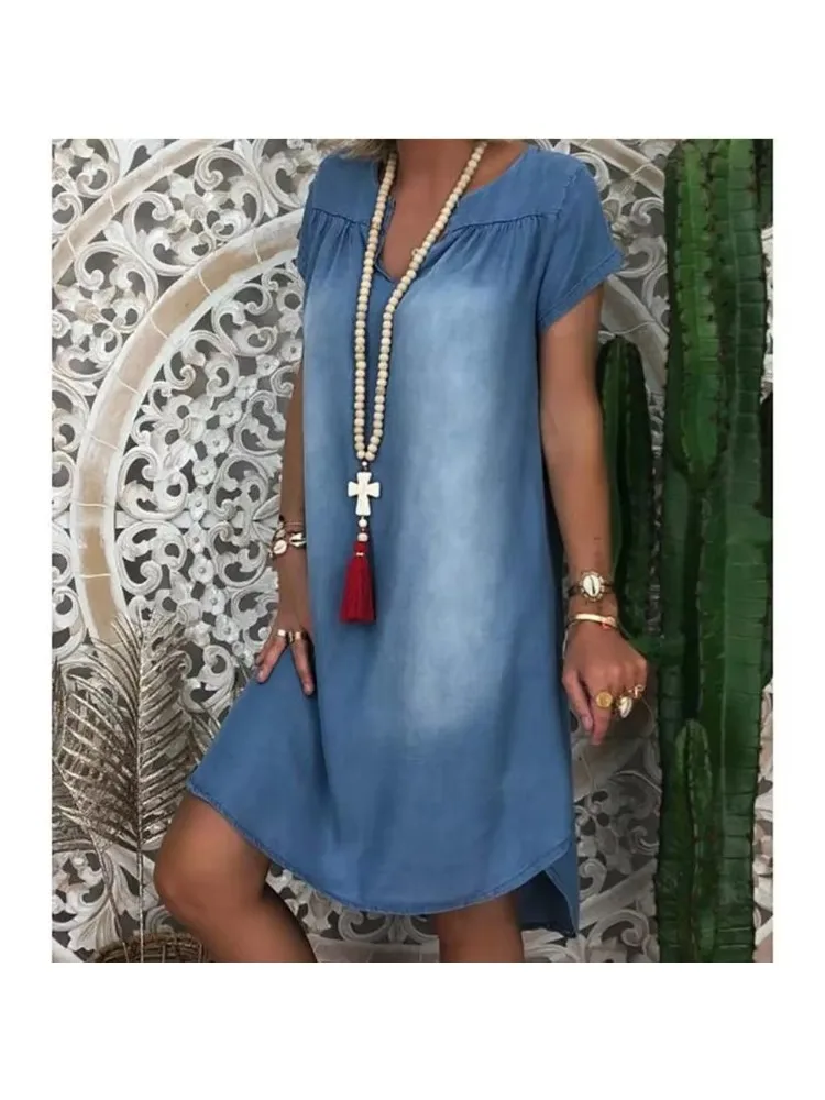 Повседневное стильное однотонное платье Jinsoe больших размеров