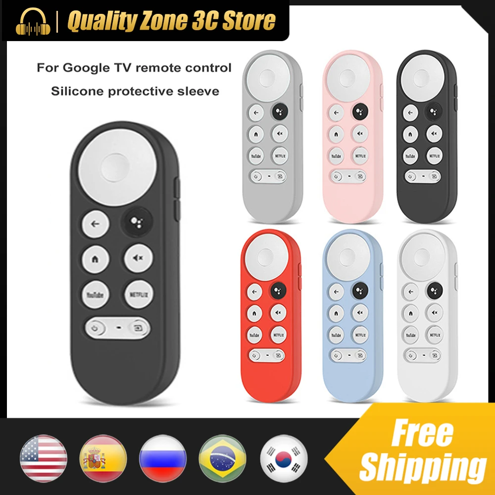 

Силиконовый чехол для Chromecast, защитный сменный Мягкий защитный чехол, противоударный чехол с дистанционным управлением для Google TV