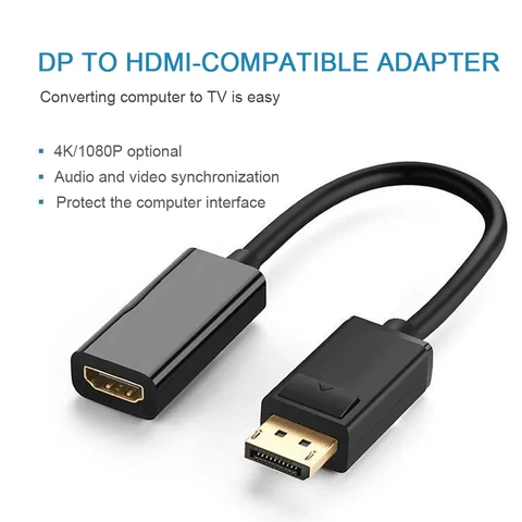 ZOUGOUGO DisplayPort на HDMI адаптер