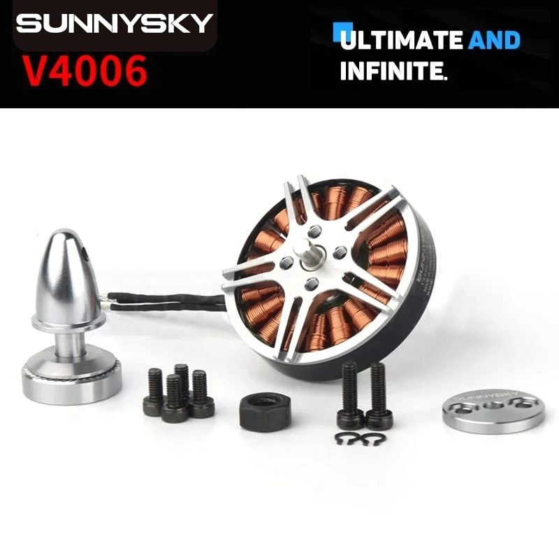 SUNNYSKY V4006 KV320 KV380 KV740 Outrunner бесщеточный двигатель для FPV мультикоптера квадрокоптера дрона