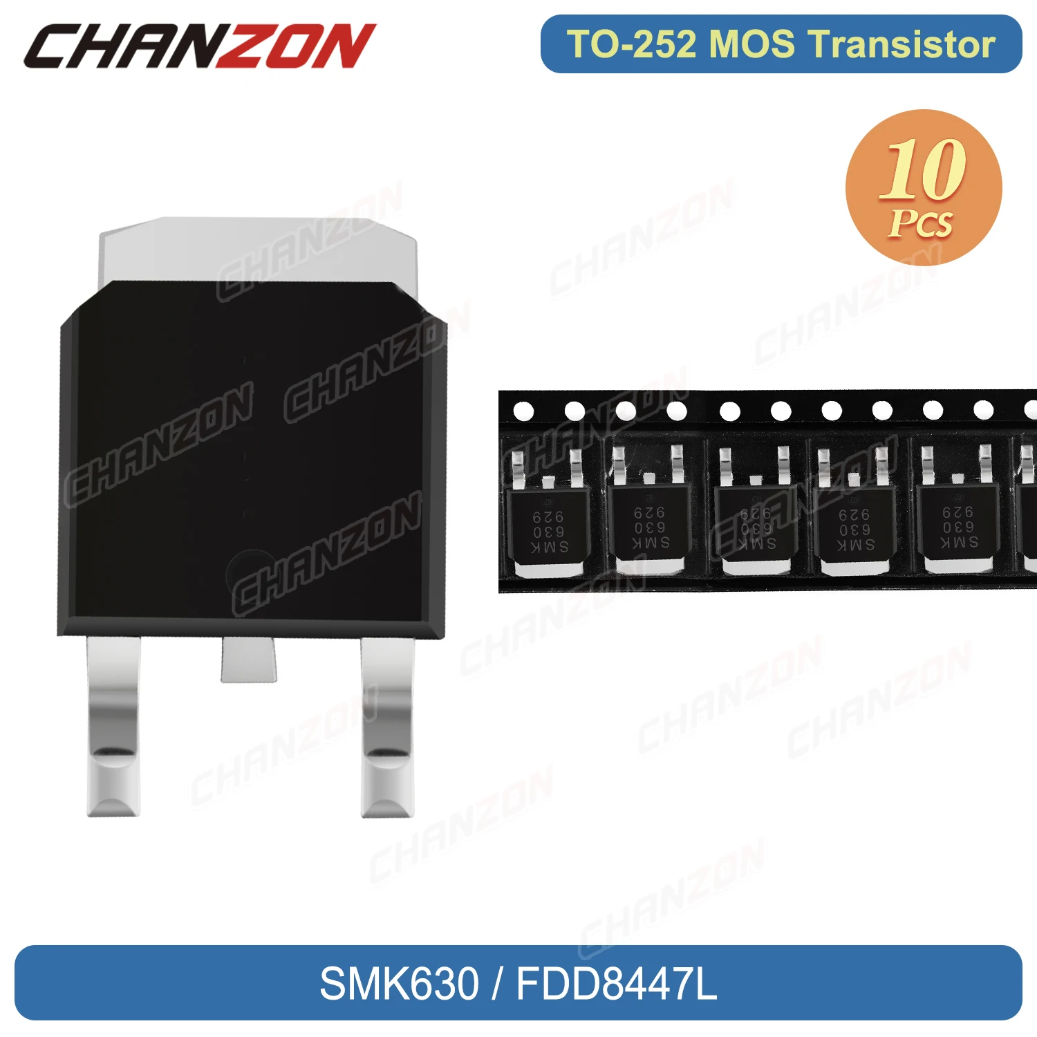 10 шт. оригинальный TO-252 SMK630 FDD8447L SMD Mosfet биполярный распределительный транзистор BJT SIC Mos Fets триодная трубка Интегральные схемы