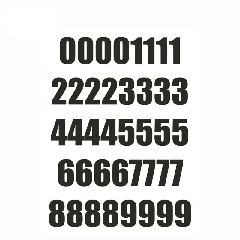 40 шт. автомобильные наклейки на двери велосипеда