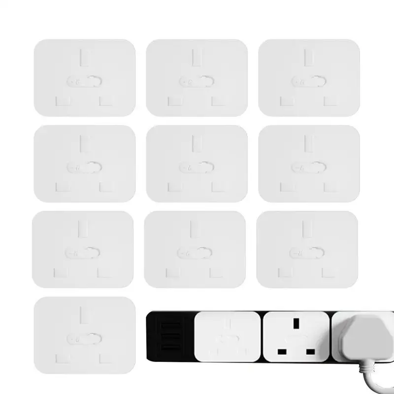 

10 pcs UK Power Socket Covers Electrical Outlet Baby Kids Child Safety Guard Protection Electric Wall Shock Protection Covers