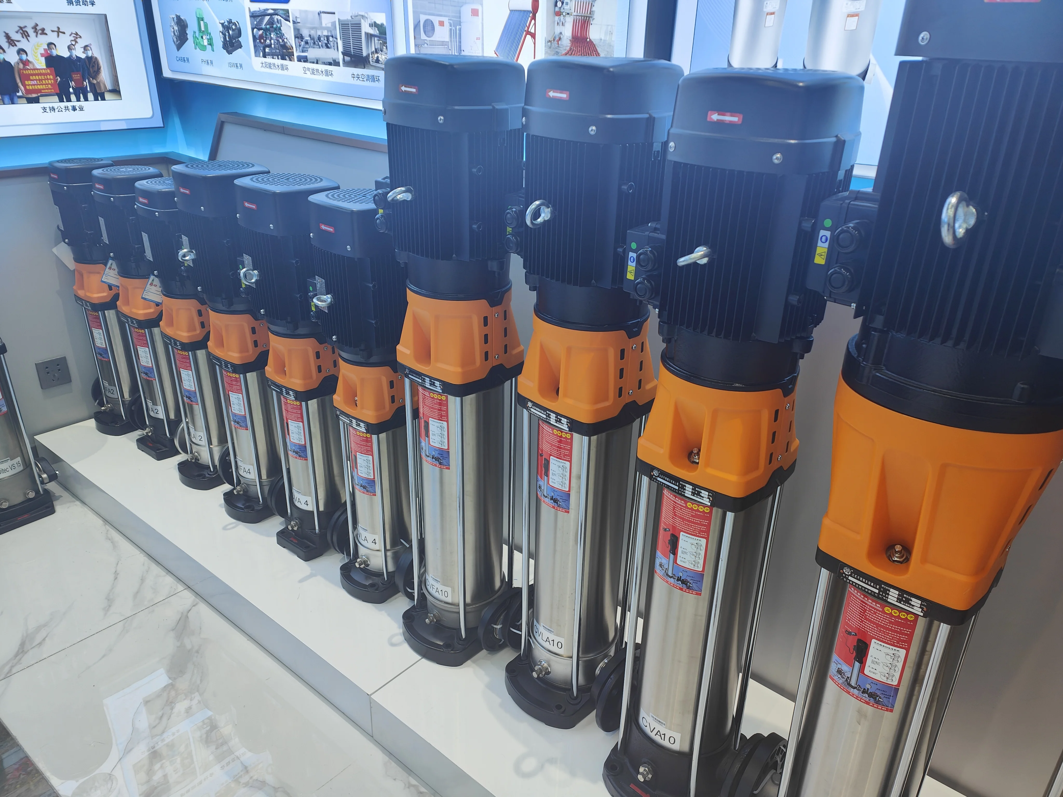 Центробежный водяной насос CNP Вертикальный многоступенчатый центробежный