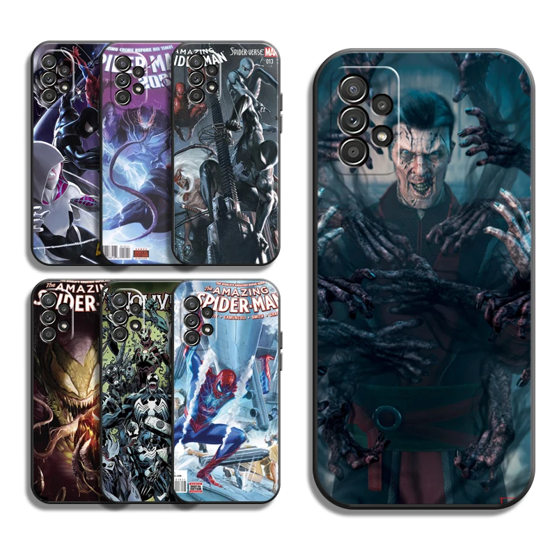 

Marvel Heroes Phone Cases For Samsung Galaxy S20 FE S20 Lite S8 Plus S9 Plus S10 S10E S10 Lite M11 M12 Funda Carcasa