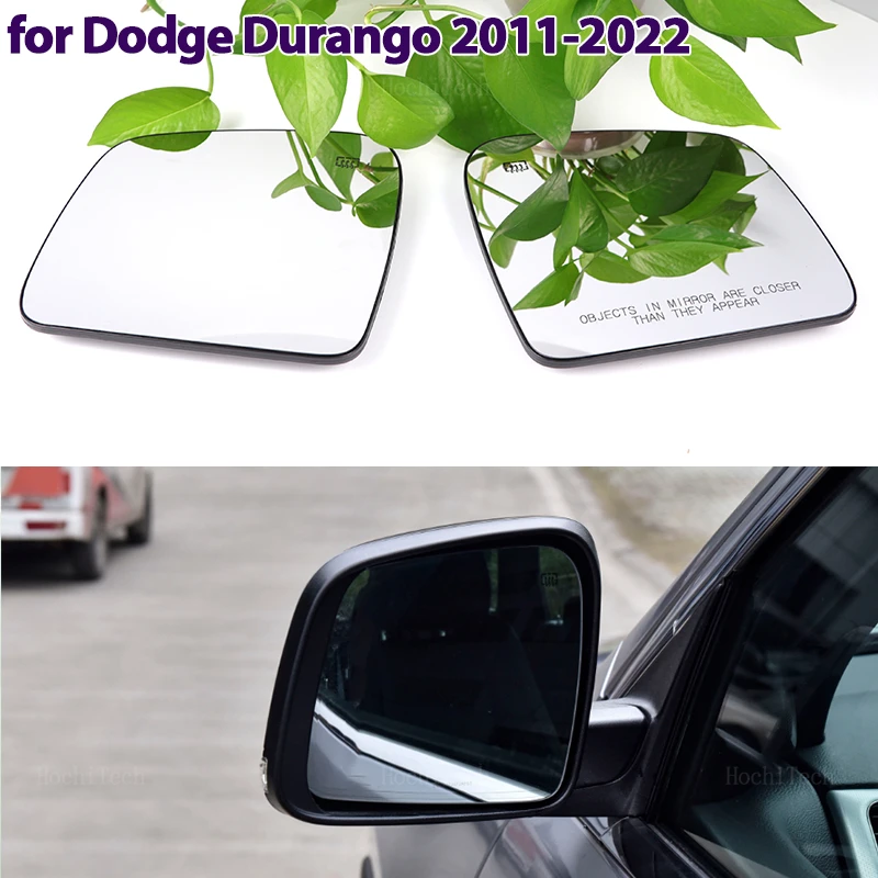

Side Rearview Mirror Heating Glass Heated Mirror Lens Fit For Dodge Durango Citadel Platinum Enforecer GT SRT Hellcat SXT
