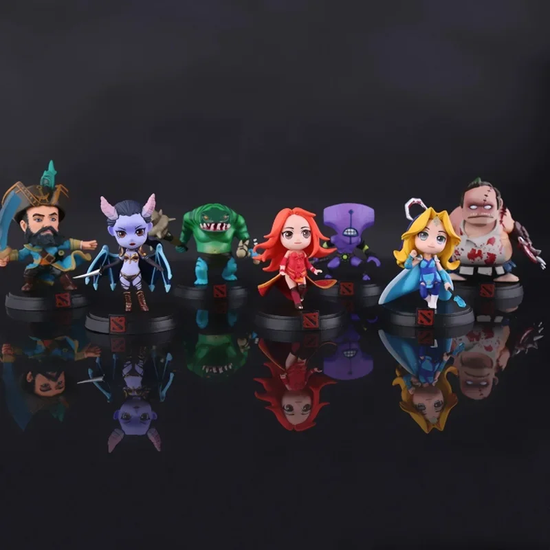 Набор игровых фигурок DOTA2 включает мясник корабль королевы капитан и многое