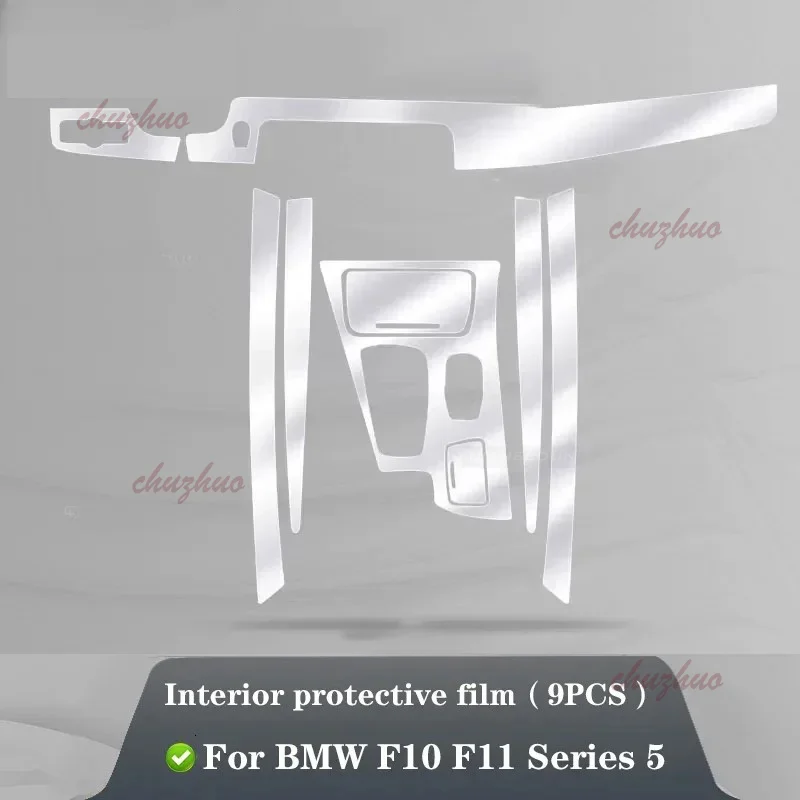 Для BMW F07 F10 F11 Series 5 5GT 2011-2016 2017 Автомобильная интерьерная центральная консоль