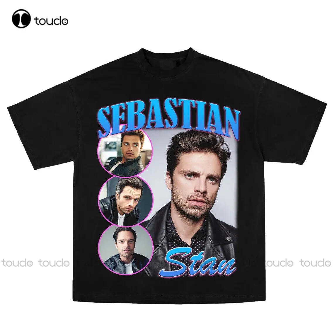 

Sebastian Stan T Shirt Design Shirts For Women Dressy Custom Aldult Teen Unisex Digital Printing Tee Shirts Custom Gift Xs-5Xl