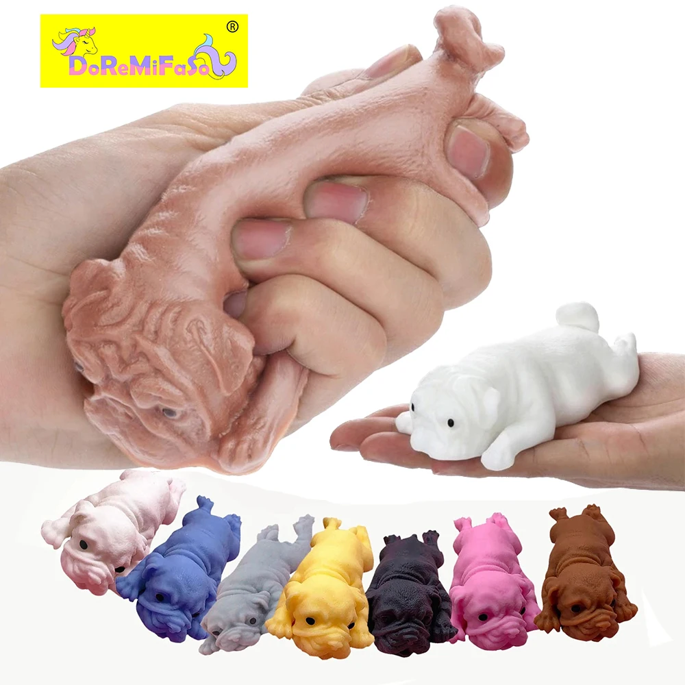 Новые антистрессовые игрушки-Мопсы Kawaii Omg sharpeiщенок сжимаемые игрушки для собак