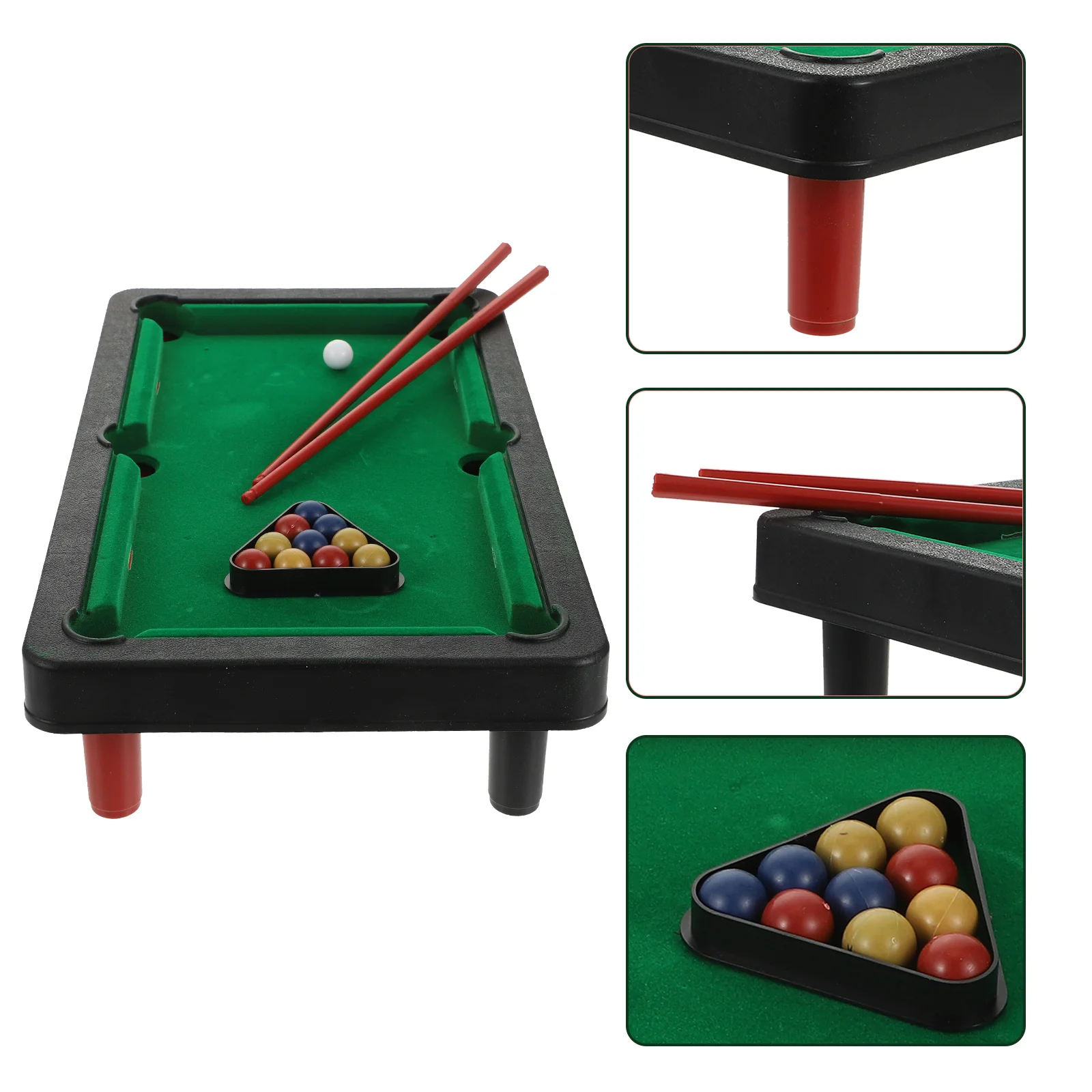 

Table Pool Mini Toy Billiard Game Billiards Kids Desktop Tabletop Gamesseteducational Miniature Portable Childindoor Parent