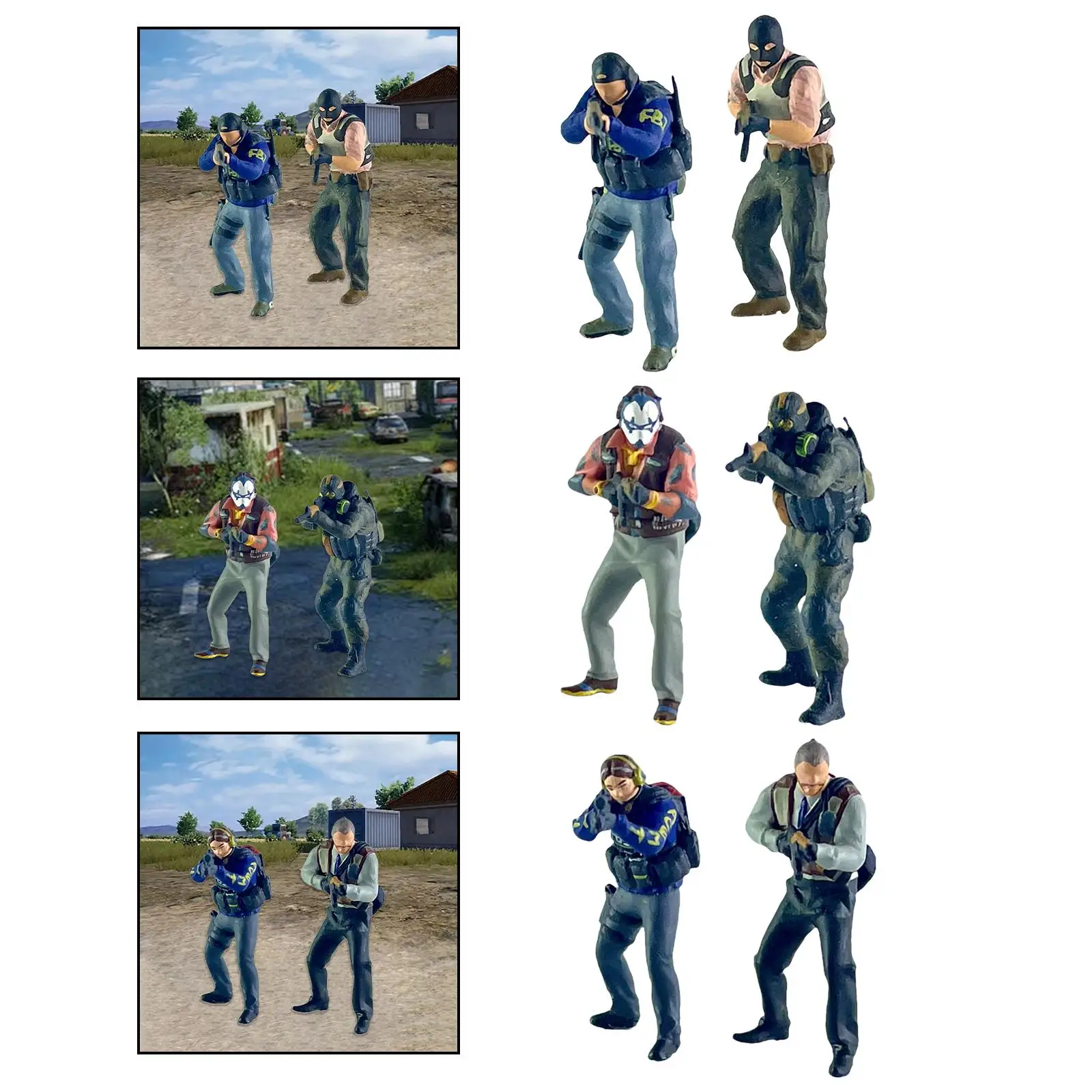 2x1:64 Подставная фигурка модель Диона реквизит для фотосъемки поезда кукольного