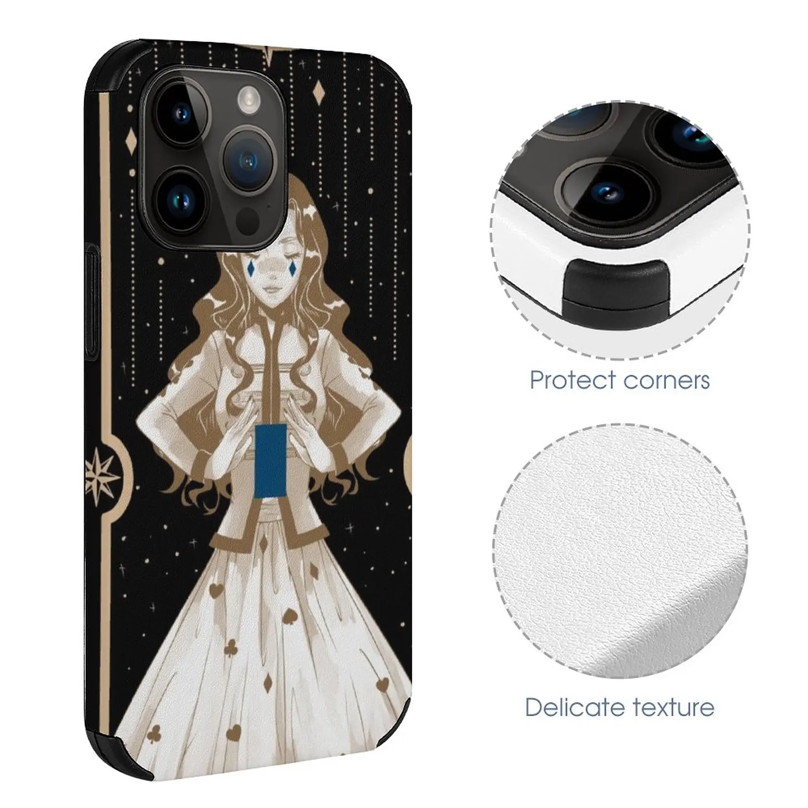 06. Mistress Luck Mobile Phone Shell For Iphone 14 13 11 12 Pro Max Mini Xr 7 8 Plus Fiber Skin Case Caraval Deck Of Destiny images - 6