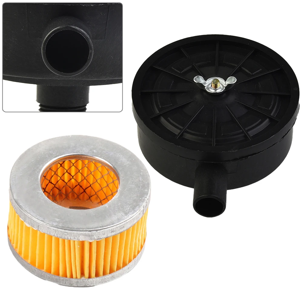 

Шумоглушитель для компрессора 20 мм черный