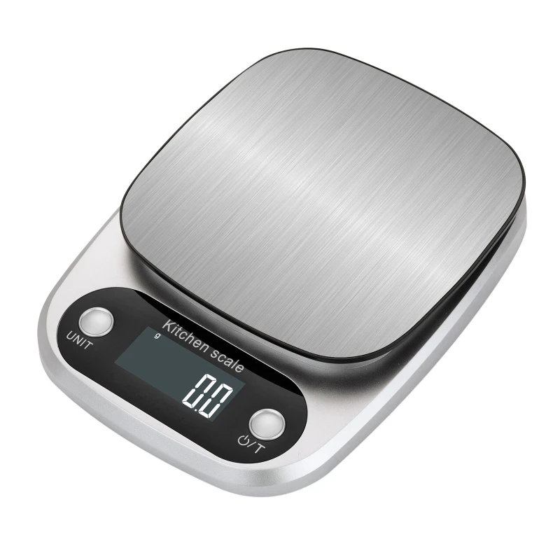 

Electronic Food Scale Stainless Steel Baking Scale for Cooking 3kg/5kg/10kg Drop Shipping