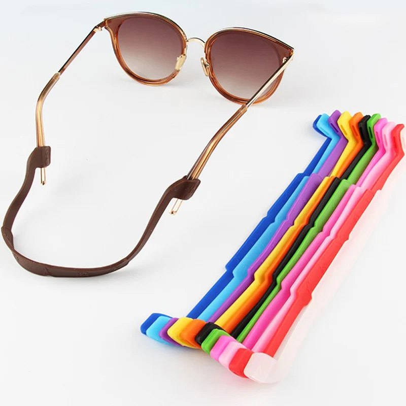 Веревка для очков спортивная эластичная веревка с противоскользящим креплением