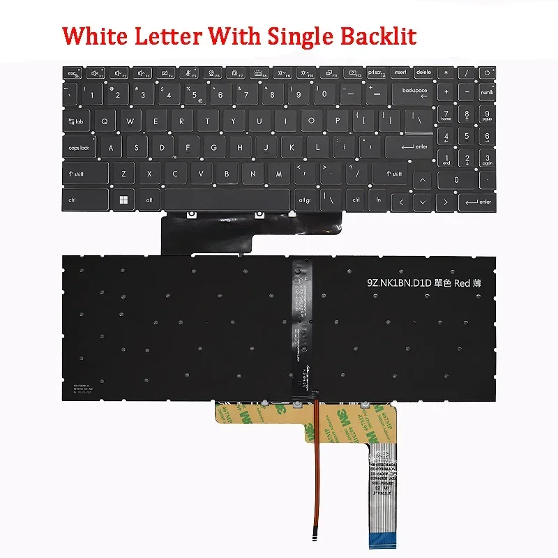 Новая клавиатура для ноутбука MSI Katana gf66 11ud gf76 gl76 gl66 Z16 MS-1582/Ible/MS-1583 MS-17L1 MS-17L2