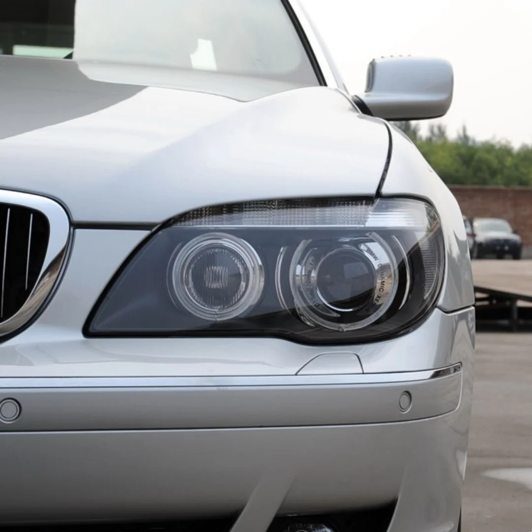 

Крышка объектива передней фары автомобиля для BMW 7 серии E65 E66 2005 2006 2007 2008, стекло, авто корпус, абажур, прозрачный