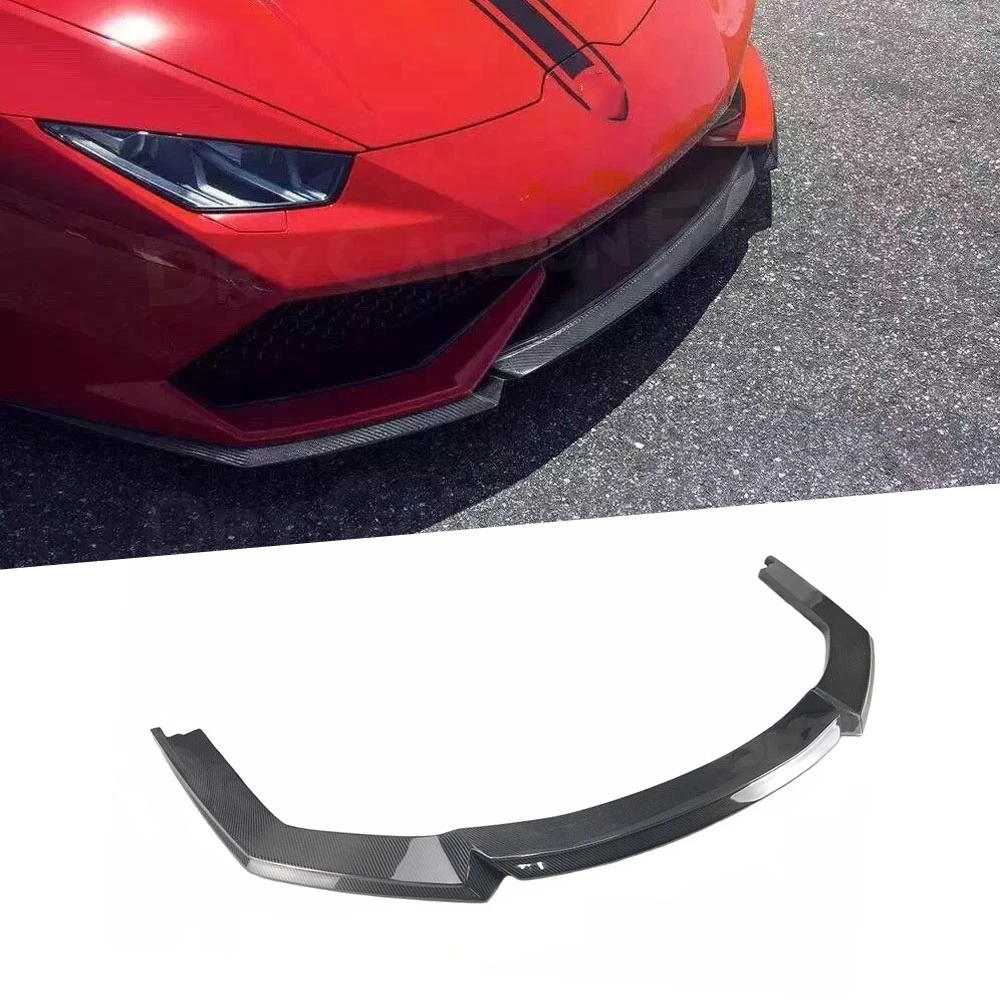 

Передний спойлер для автомобиля, передние фартуки, чехол для Lamborghini Huracan LP610-4 2014-2016 в, ФАП, защита для подбородка, сухое углеродное волокно