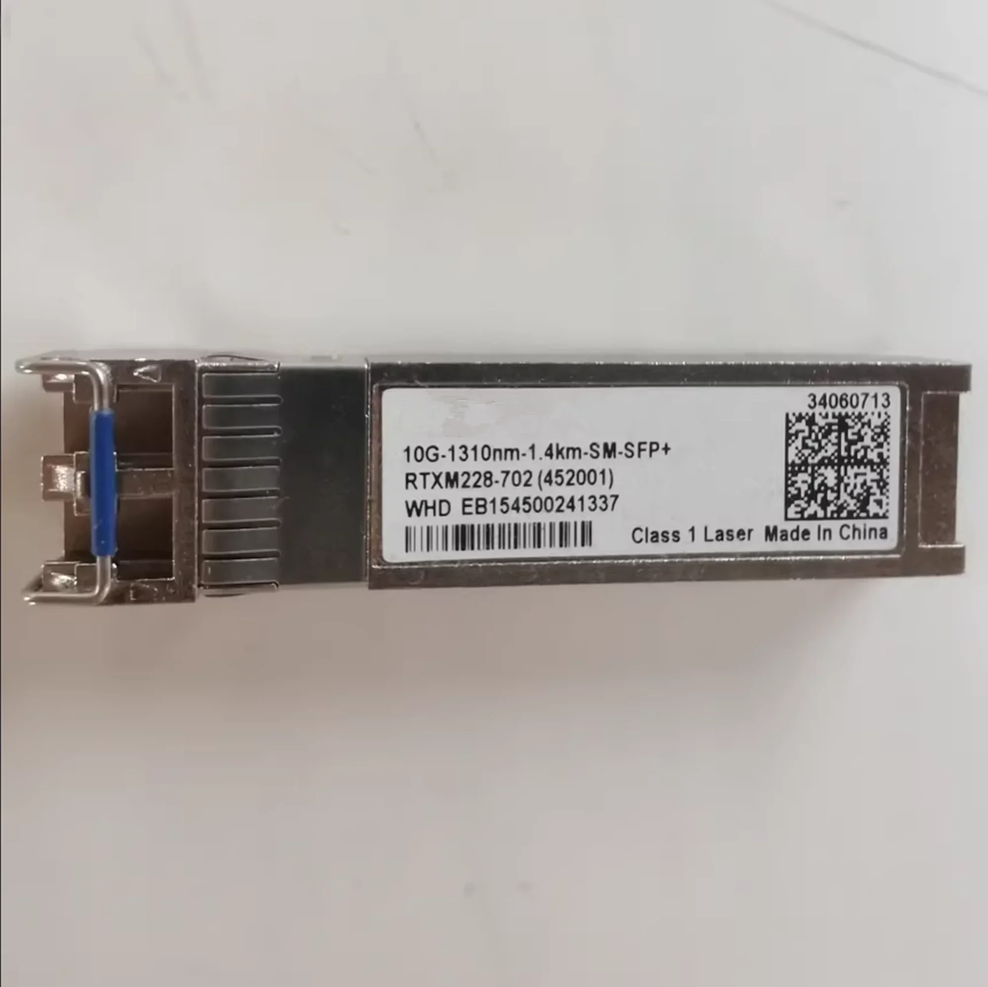Фото Модуль SFP 10G 1.4KM для оптического волокна 34060713 10G-1310NM-1.4KM-SM-SFP+ RTXM228-702 451001 452001 LTF1303-BH+1 MTRS-1E21-01 №1