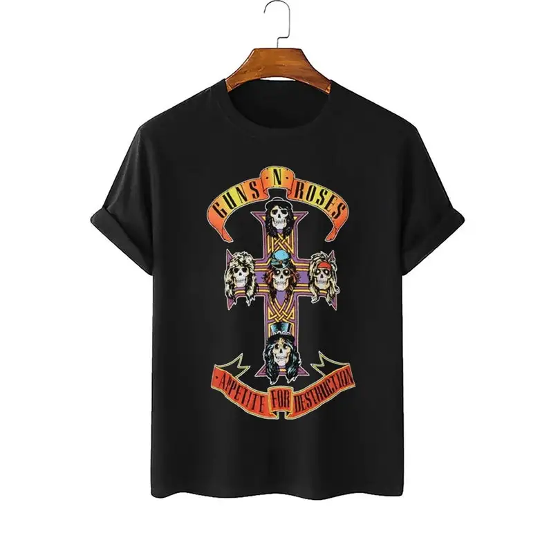 

Guns N’ Roses Band South American Tour 37 Years 1985-2022 Thank Memories Signed Shirt