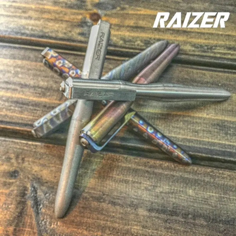 Титановая тактическая ручка Raizer Allloy товары для кемпинга оборудование