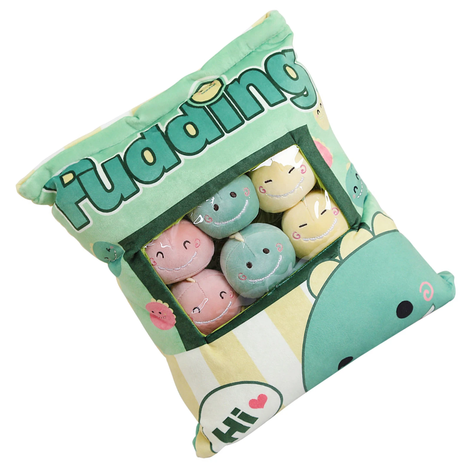 

Snack Bag Cute Plush Pillow Plush Pillow With 8 Small Stuffed Animals Snack Bag Stuffed Animal Toys For Creative Gifts Room