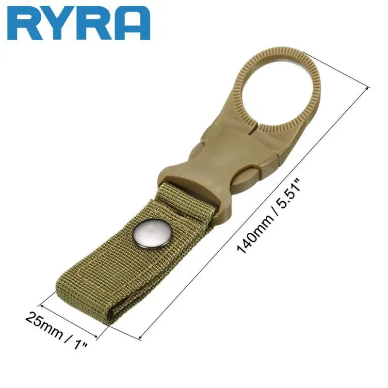 

Belt Buckle Multifunctional Water Bottle Buckle Camping Backpack Buckle Durable Outdoor Tool Cycling Easy To Operate Practical