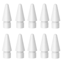 10 pack replacement tip for apple pencil 1st 2nd generation generation tip nib spare replacewhite