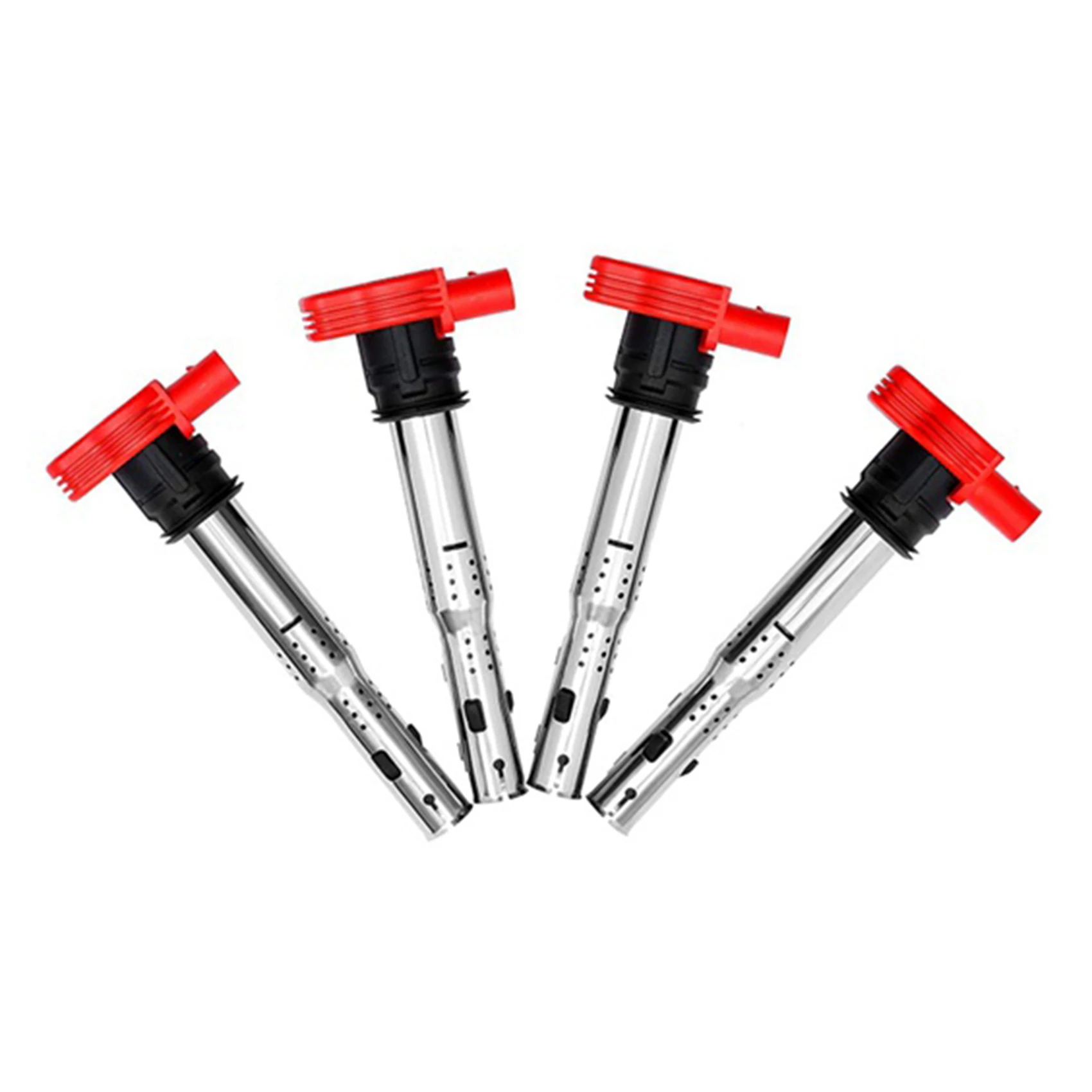 

4Pcs Ignition. Coil Pack for-Audi A4 A5 R8 & VW-Golf GTI. 2.0T FSI 06E905115E 06E905115A