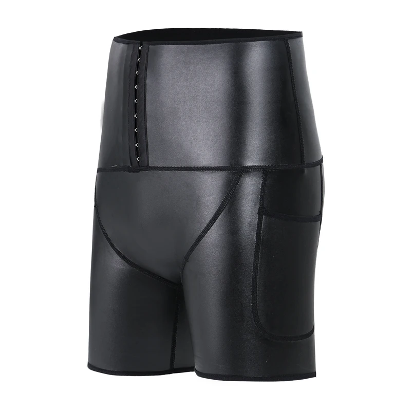 Рисунок 6 - Мужские кожаные шорты с высокой талией