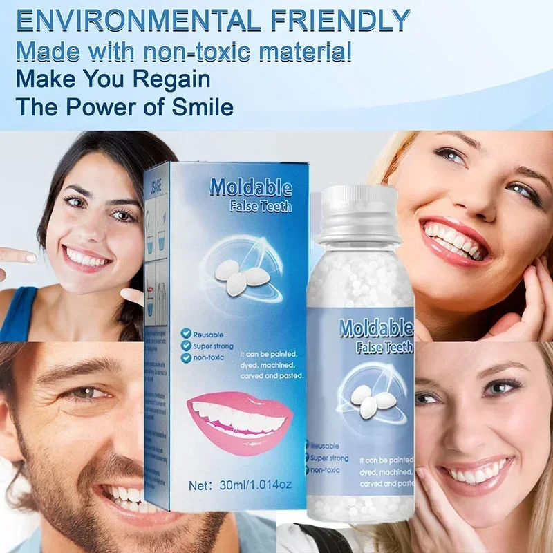 Falseteeth твердый клей зазор для зубов ремонт быстрое временное наполнение зубных