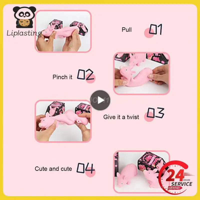 

Antistress Animal Squishys Toy Shapeable Pig Venting Hedgehog Squeeze Toy Fidget Toys Kawaii Animal Healing Stress Hand Vent Toy