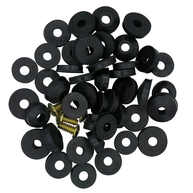 

Rubber Assortment Faucet Washer Repair Kit Hose Washers Rubber Kits For Faucets Gasket Kit Faucet Maintenance Accessories 58pcs