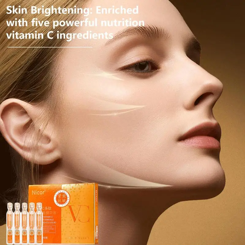 

Осветляющее средство | Укрепляющий кожу с витамином C, эссенция для лица, нежирные средства для ухода за лицом для сухой жирной и комбинированной кожи