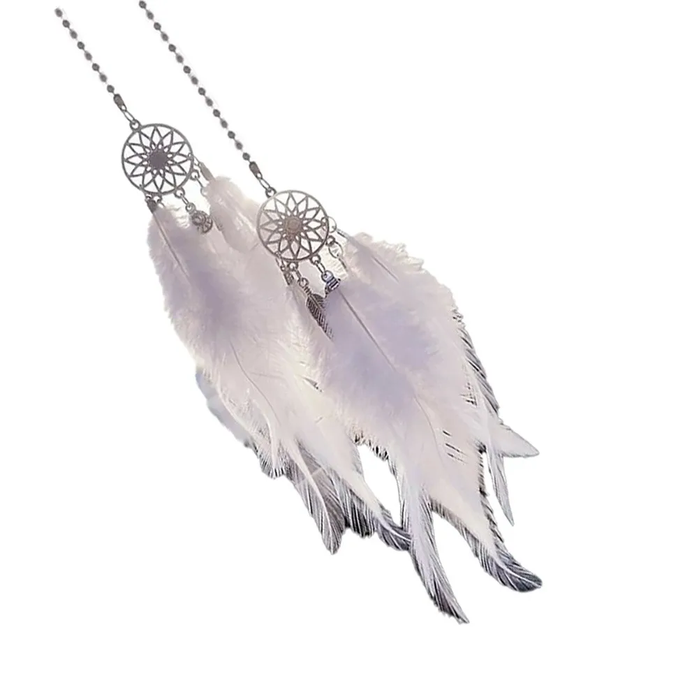 

Accessory Car Hanging Ornament Dream Catching Handmade Universal White