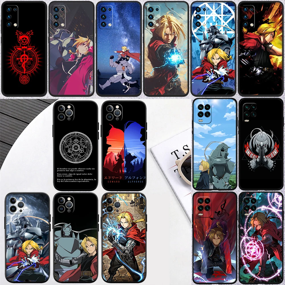 Фото Новый высококачественный чехол IO23 Fullmetal Alchemist для телефонов Xiaomi Poco C40 C50 C51 C55 C65 C71 C75 F2 F3 F5 F6 F7 Pro Ultra №2