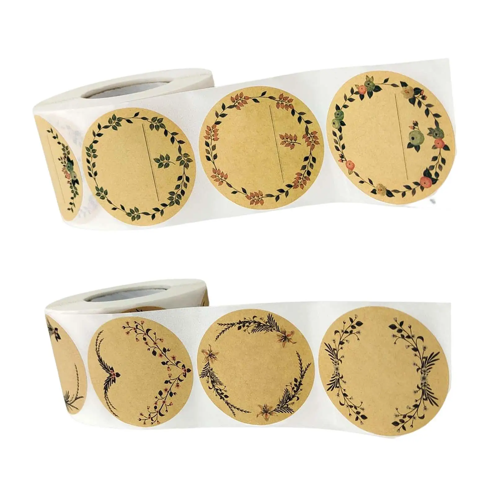 

500Pcs/Roll Personalized Equipment Thank You Label for Wedding Bakeries Packaging