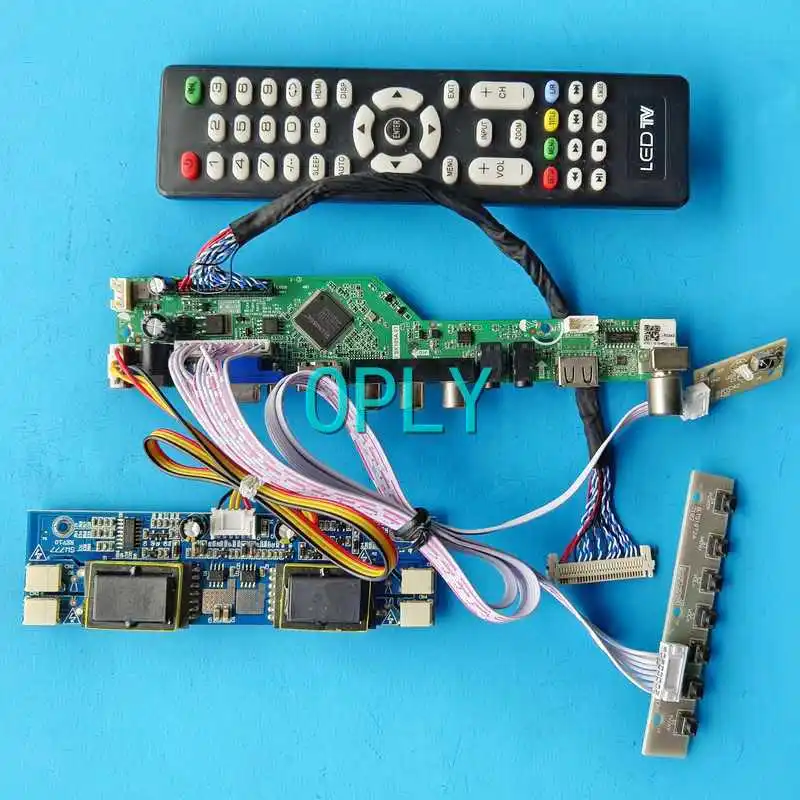 

Плата контроллера для ЖК-монитора ноутбука M215HW01 MT215DW01 1920*1080 VGA HDMI-совместимый AV USB 21,5 "4ccfl DIY комплект LVDS 30 Pin