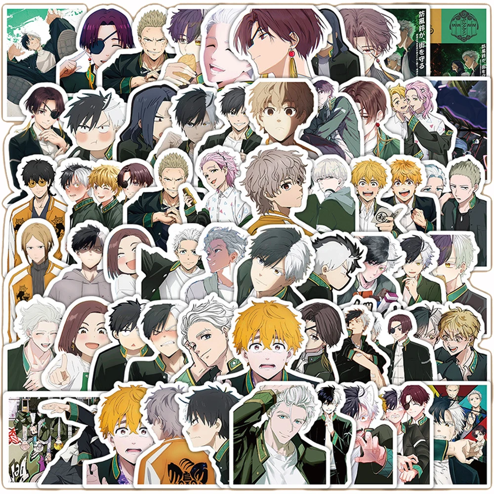 10 / 30 50 наклейки Suo Hayato Window с клёвой сакурой Nirei Akihiko Kiryu Mitsuki Umemiya Hajime