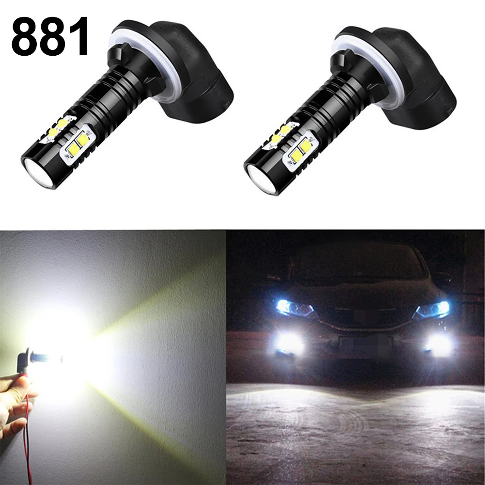 

2PCS 12v 50W LED Fog Light Driving Bulbs 862 886 889 894 896 898 White 6000K Universal Car LED Fog Lamps Brightness Accessoreis