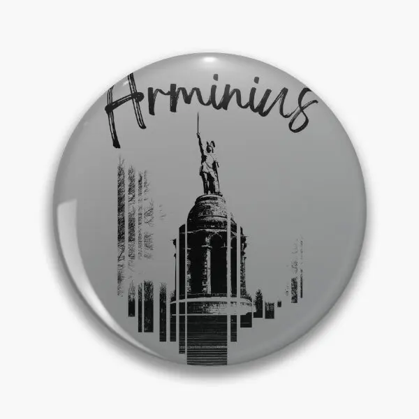 

Hermann Monument Arminius Soft Button Pin Decor Metal Lapel Pin Collar Women Fashion Badge Cute Lover Brooch Gift Funny