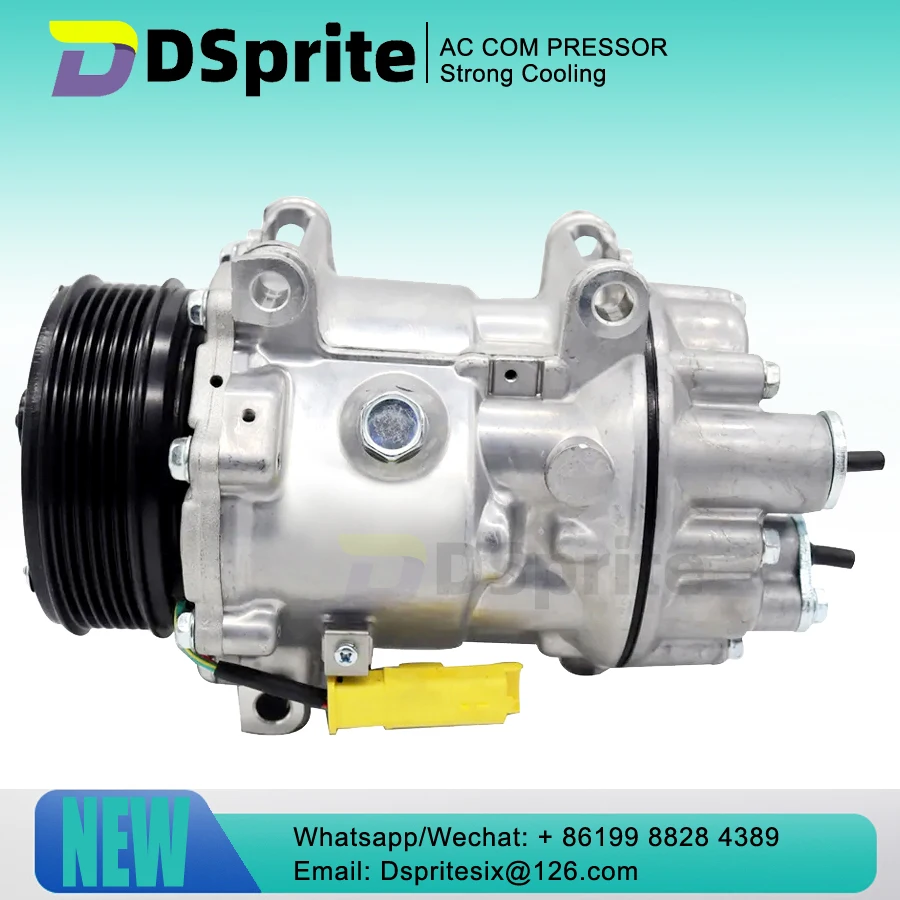 SD7V16 9659749480 9686062080 9672867380 9672867780 9686061980 9655229080 Компрессор переменного тока для Citroen C8 Fiat