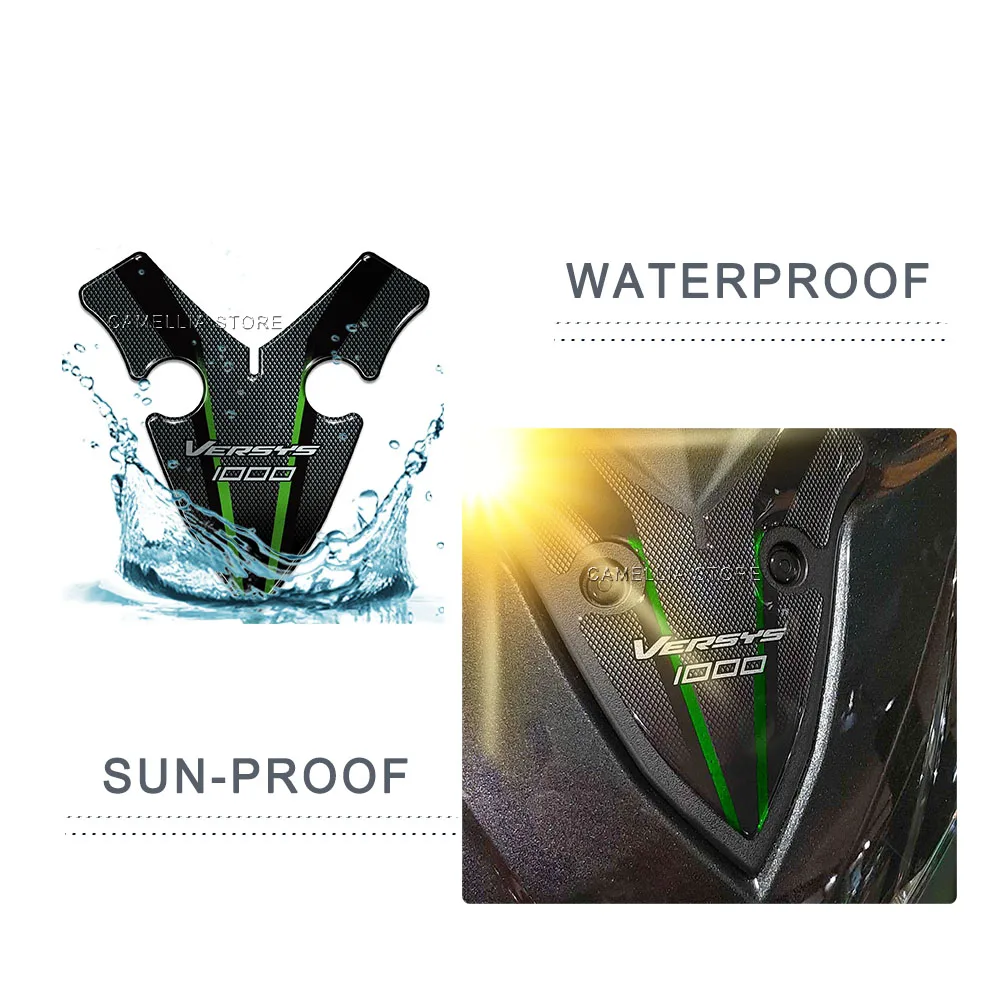 Защитная наклейка для мотоцикла 3D эпоксидная смола водонепроницаемая VERSYS 1000