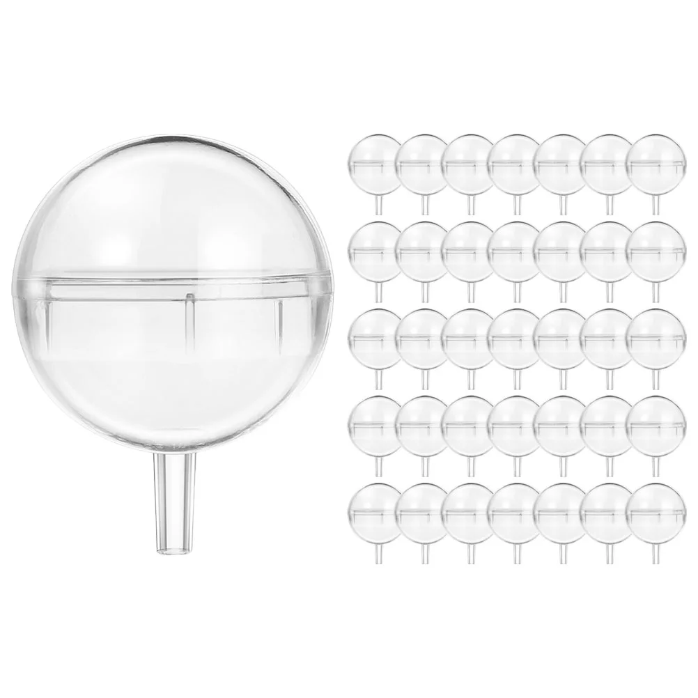 

40pcs Chocolate Ball Base Plastic Flower Candy Ball Bouquet DIY Fixed Bases