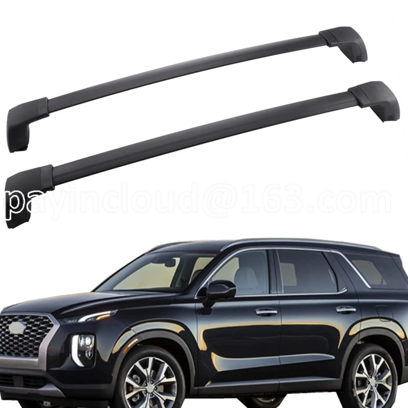 

2PCS Roof Rack Cross Bars Crossbars Luggage Cargo Rack Fit