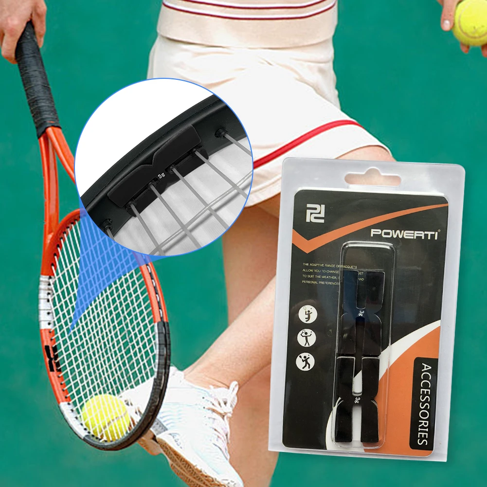 6 шт. 3 г теннисные ракетки балансировочные полоски H-образной формы ленты для