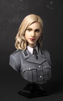 110 scale die cast resin figure model assembly kit resin bust resin female officer model toy statue