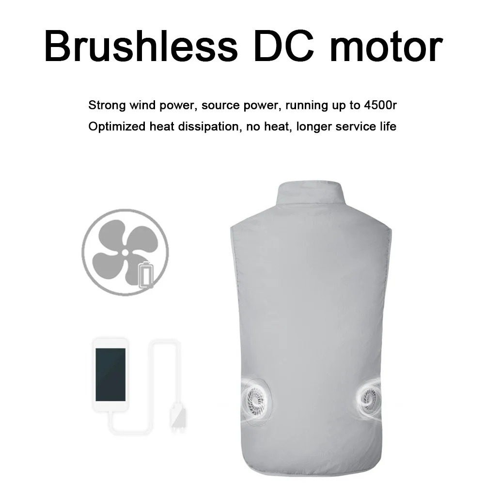 Летний Дышащий Охлаждающий Жилет Для Мужчин И Женщин Высокотемпературная