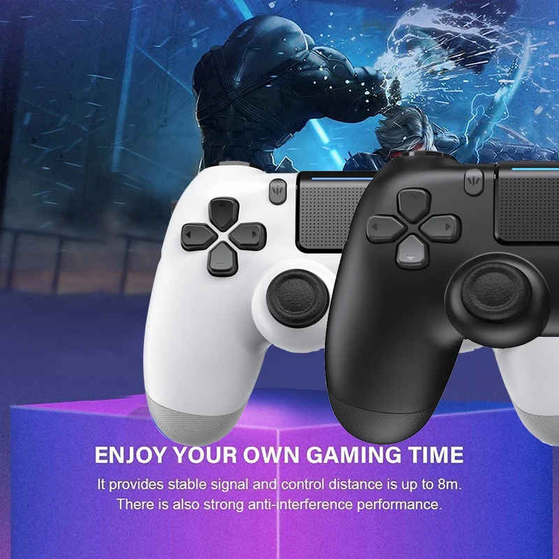Бесплатная доставка геймпад для Sony PS4 контроллер Bluetooth беспроводные вибрационные